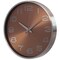 Aluminum Round Wall Clock - Modern Decor for Living Room, Kitchen, or Dining Room - 12 in Decorative Timepiece with Sleek Design - Large Round Clock for Home - Silent Ticking - Battery Operated